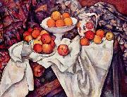 Paul Cezanne Stilleben mit Apfeln und Orangen oil painting on canvas